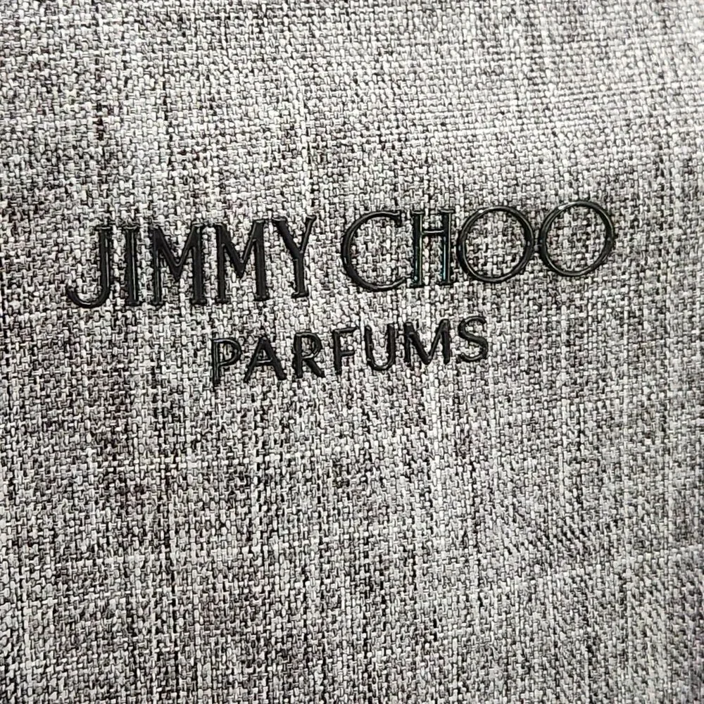 NWT Jimmy Choo Parfums Weekender Travel Gym Duffle Bag Grey NEW